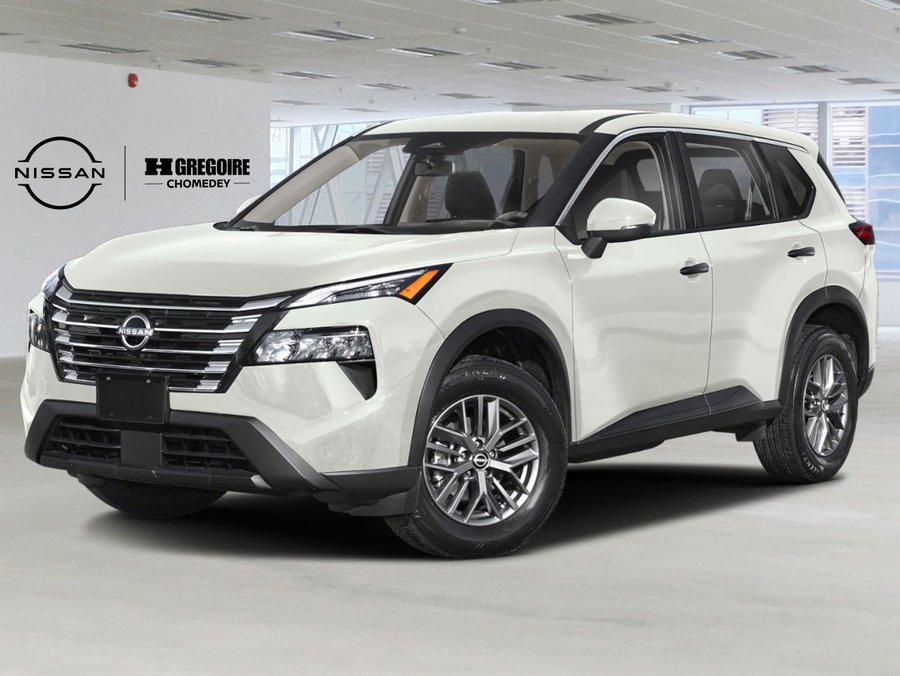 Nissan Rogue S 2026 Blanc Everest nacré triple couche