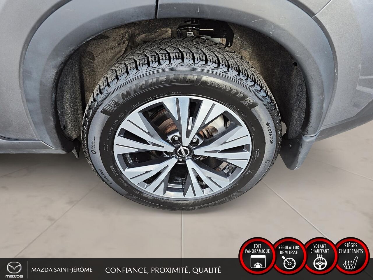 2023 Nissan Rogue Grey Ste-Agathe des Monts - photo #10
