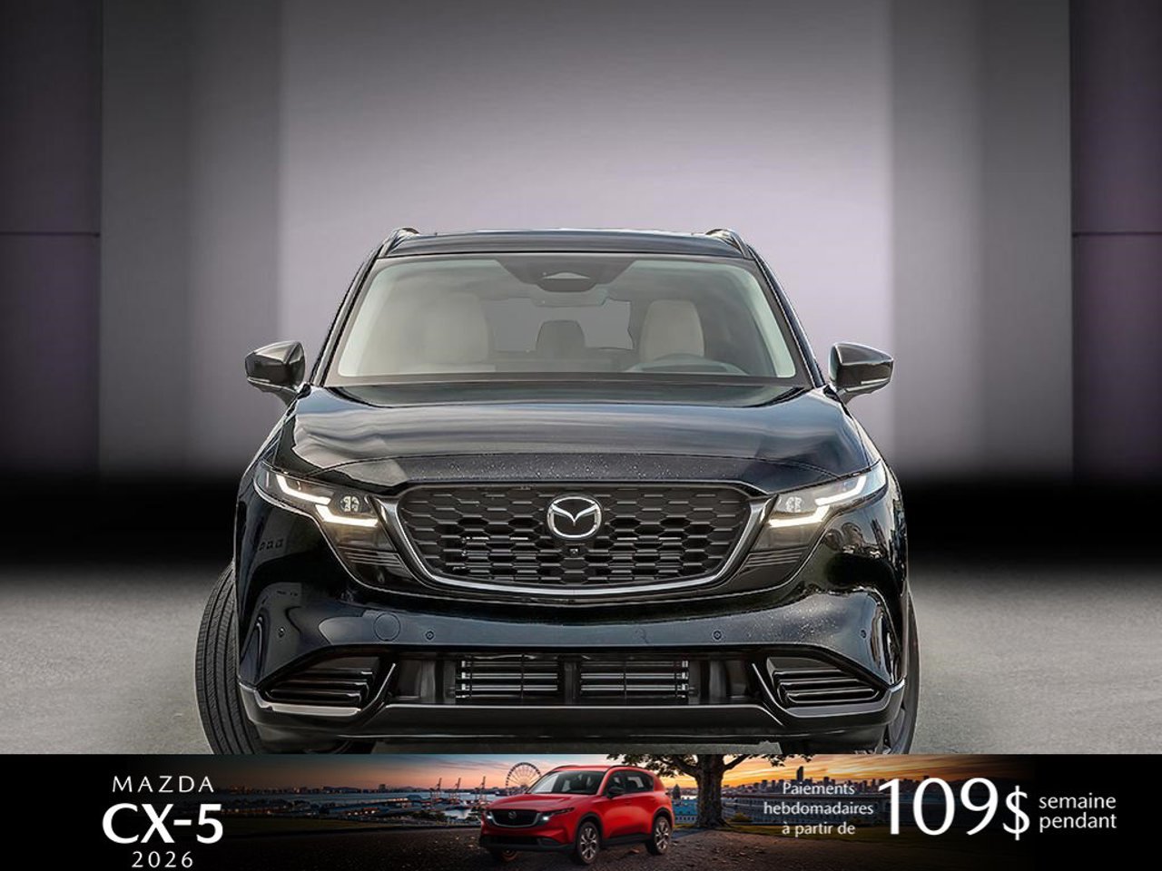 Mazda CX-5 JM3KMCHAXT0124803 2026 Noir de jais mica Mirabel - photo #1