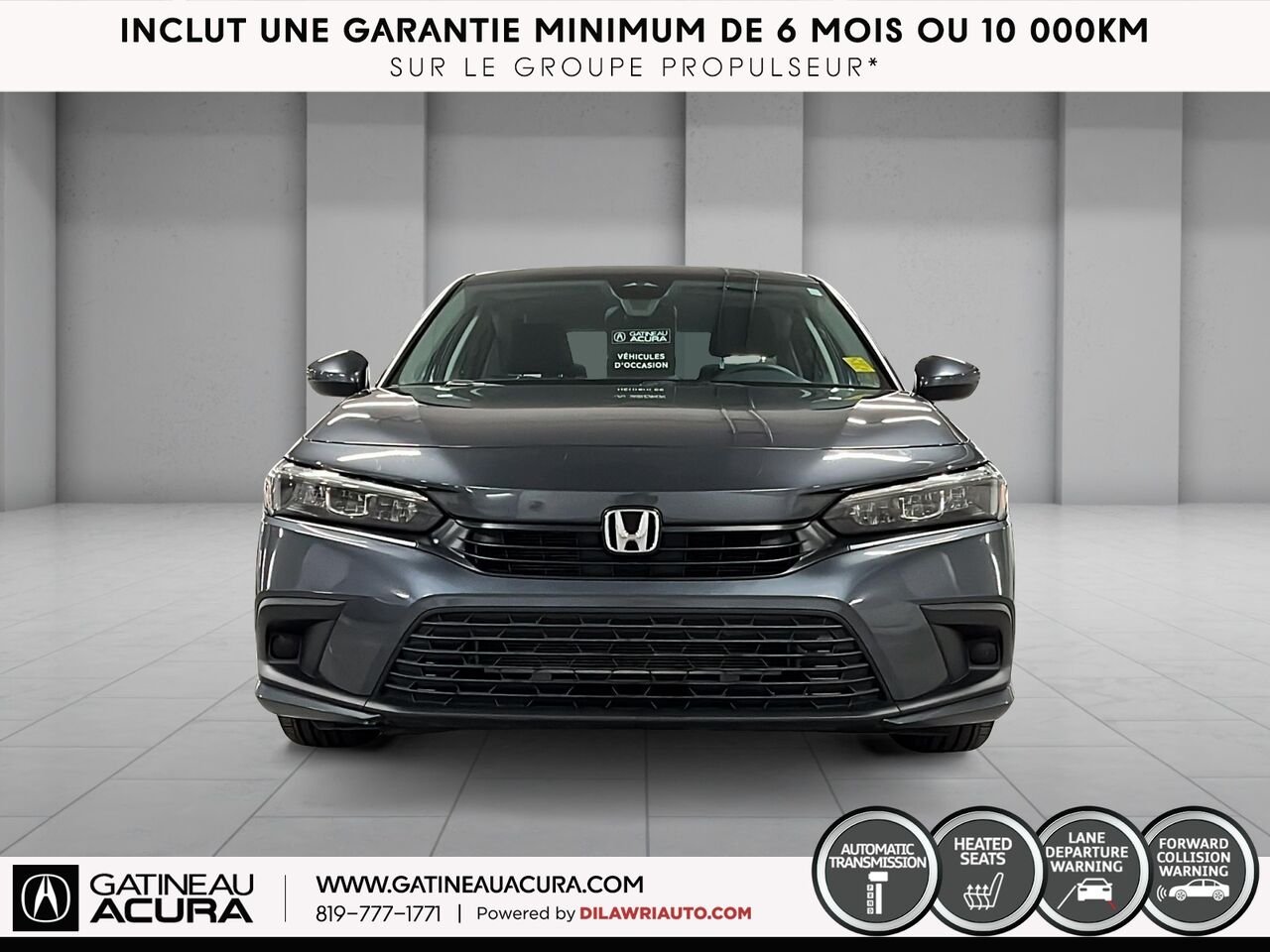 2024 Honda Civic LX Grey Ottawa & Gatineau - photo #11