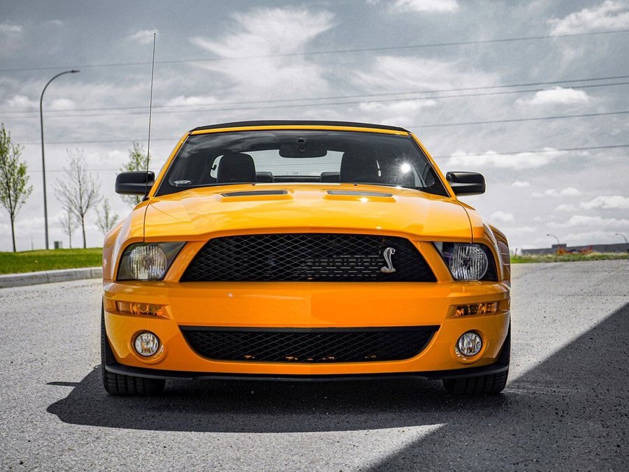 2008 Ford Mustang Shelby GT500 Orange