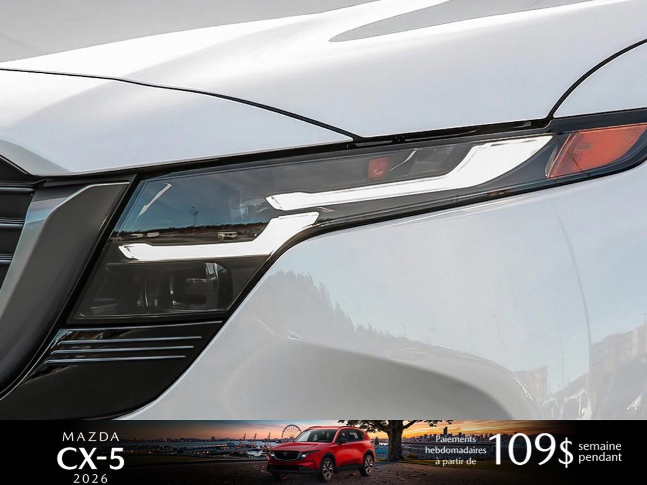 Mazda CX-5 JM3KMCHA2T0178094 2026 Blanc rhodium métallisé Mirabel - photo #8