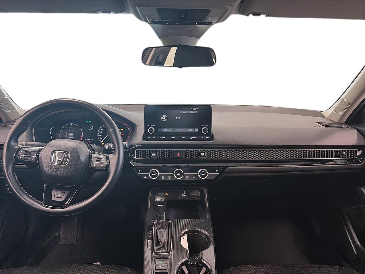 Honda Civic Sedan Ex 2023 Noir Baie-Comeau - photo #9