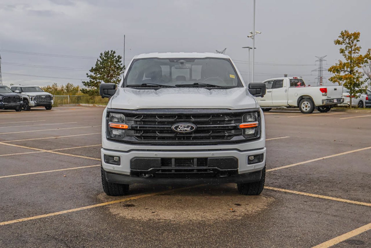 2025 Ford F-150 XLT 4WD SuperCrew 5.5' Box White Sherwood Park - photo #2
