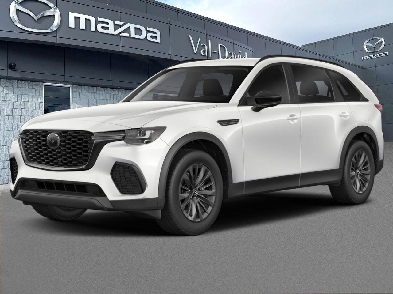 Mazda CX-70 hybride léger GS-L TI, MHEV 2026 Blanc rhodium métallisé Val-David - photo #0