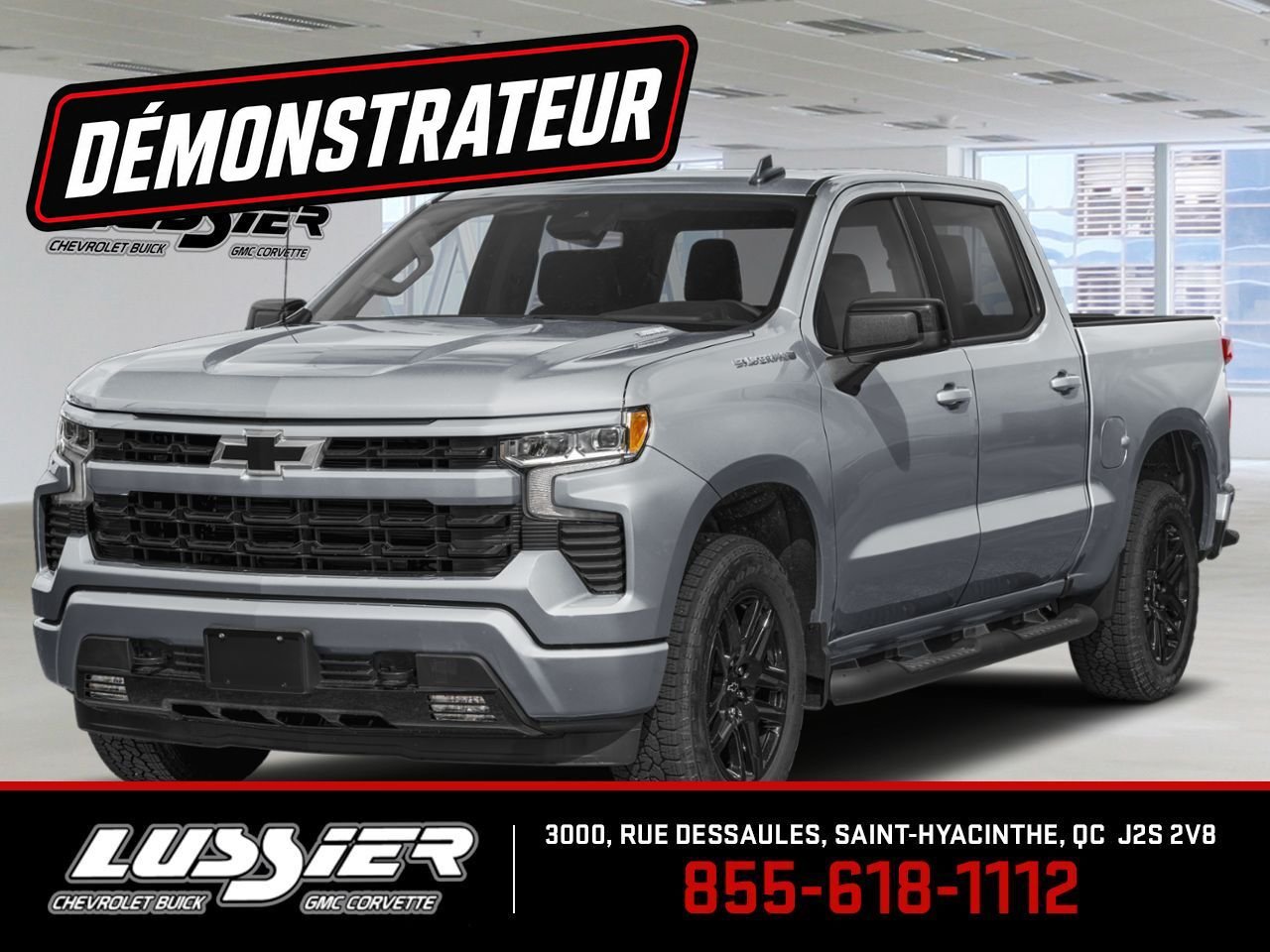 2026 Chevrolet Silverado 1500 RST cabine multiplace 4RM 157 po Grey Saint-Hyacinthe - photo #0