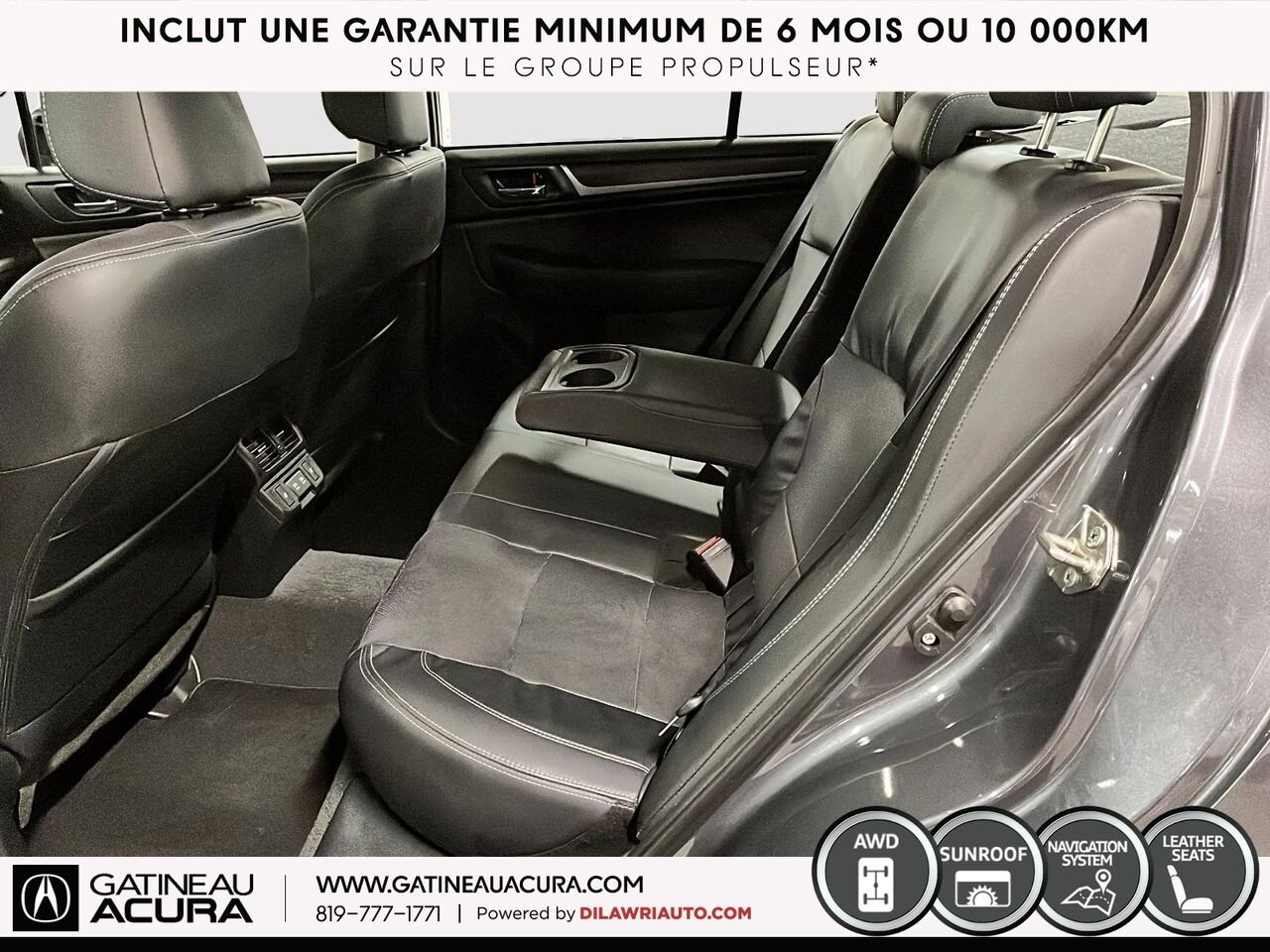 2019 Subaru Legacy 2.5i Limited AWD Grey Gatineau - photo #24