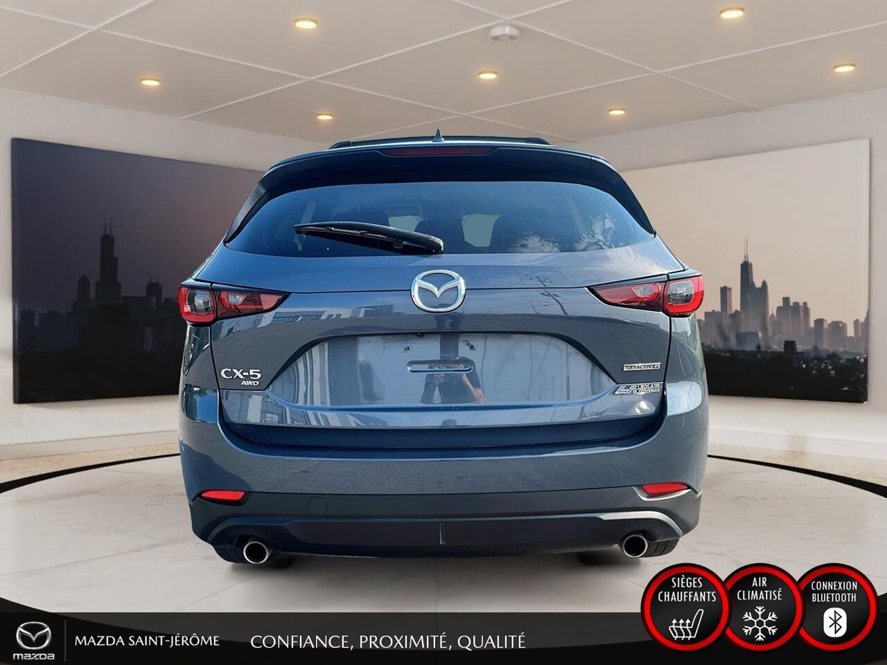 2022 Mazda CX-5 Grey Ste-Agathe des Monts - photo #6