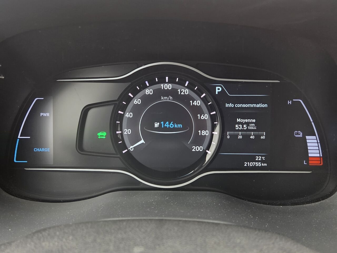 Hyundai Kona électrique 2020 Blanc Granby - photo #15