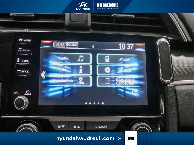 Honda Civic YA887 | EX TOIT OUVRANT 2019 Bleu Laval - photo #27