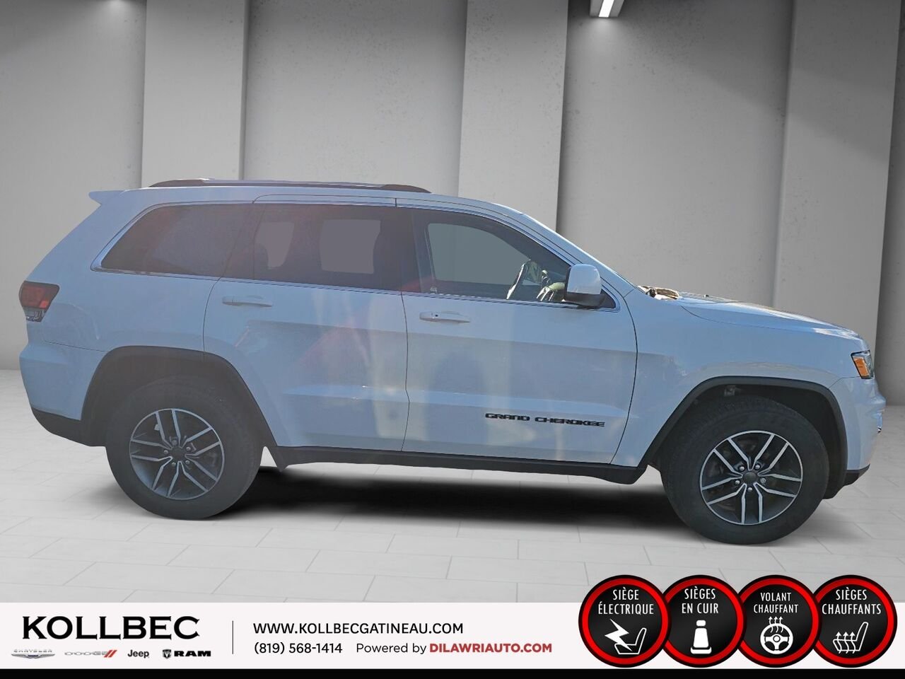 2021 JEEP GRAND CHEROKEE Laredo 4x4 White Ottawa & Gatineau - photo #13