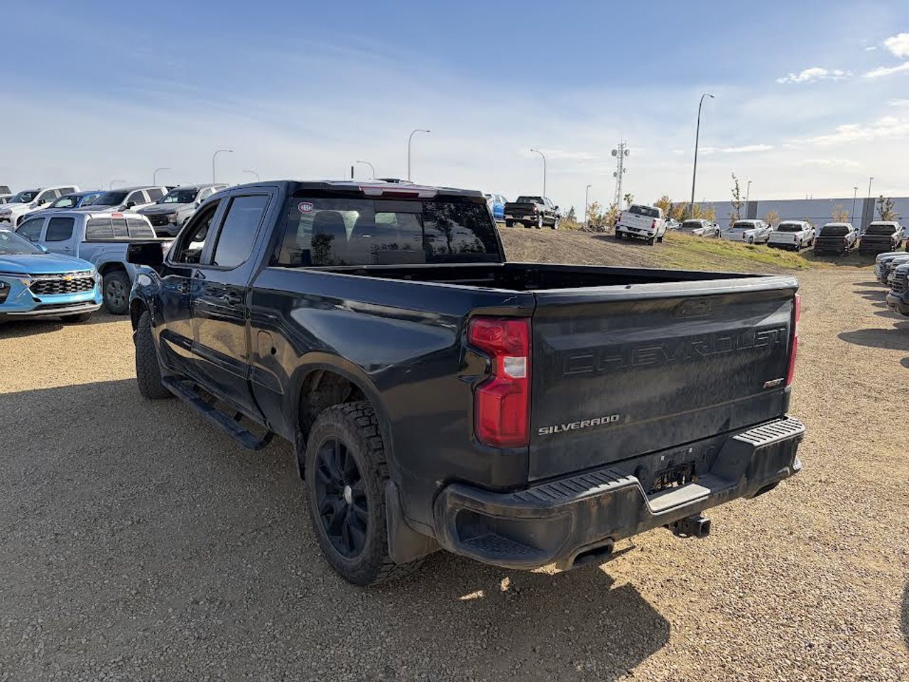 2021 Chevrolet Silverado 1500 4WD Crew Cab 147 RST Black Sherwood Park - photo #3