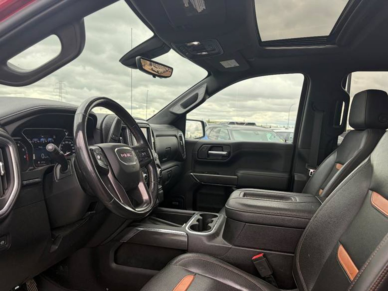 2019 GMC Sierra 1500 4WD Crew Cab 147 AT4 Red Sherwood Park - photo #5