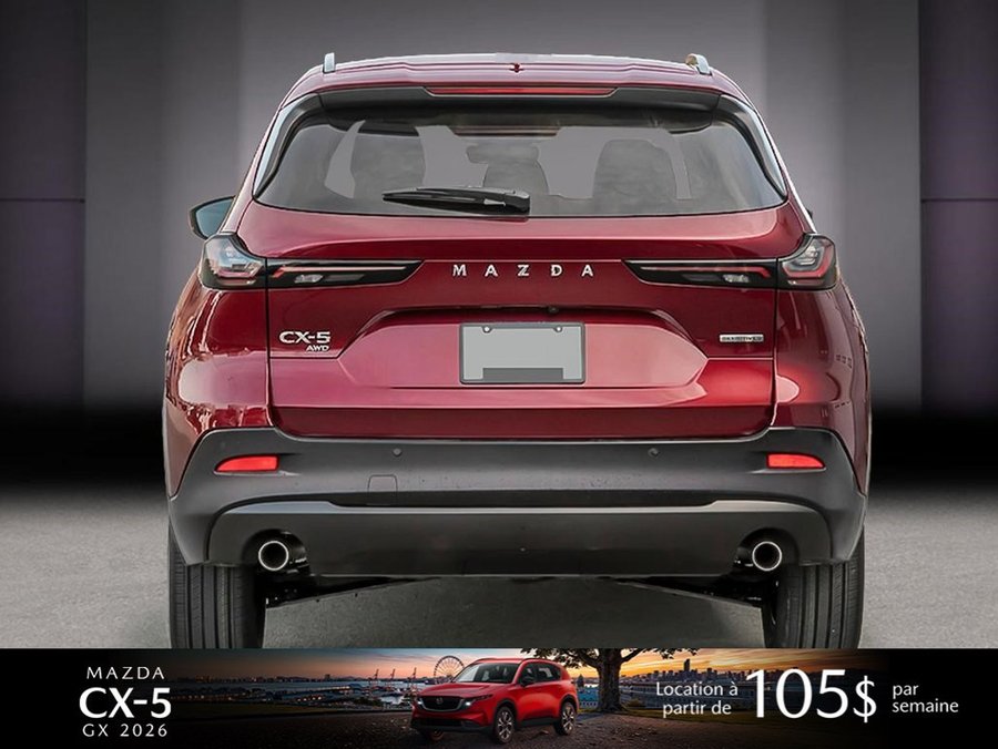Mazda CX-5 2026 2026 Rouge vibrant cristal métallisé
