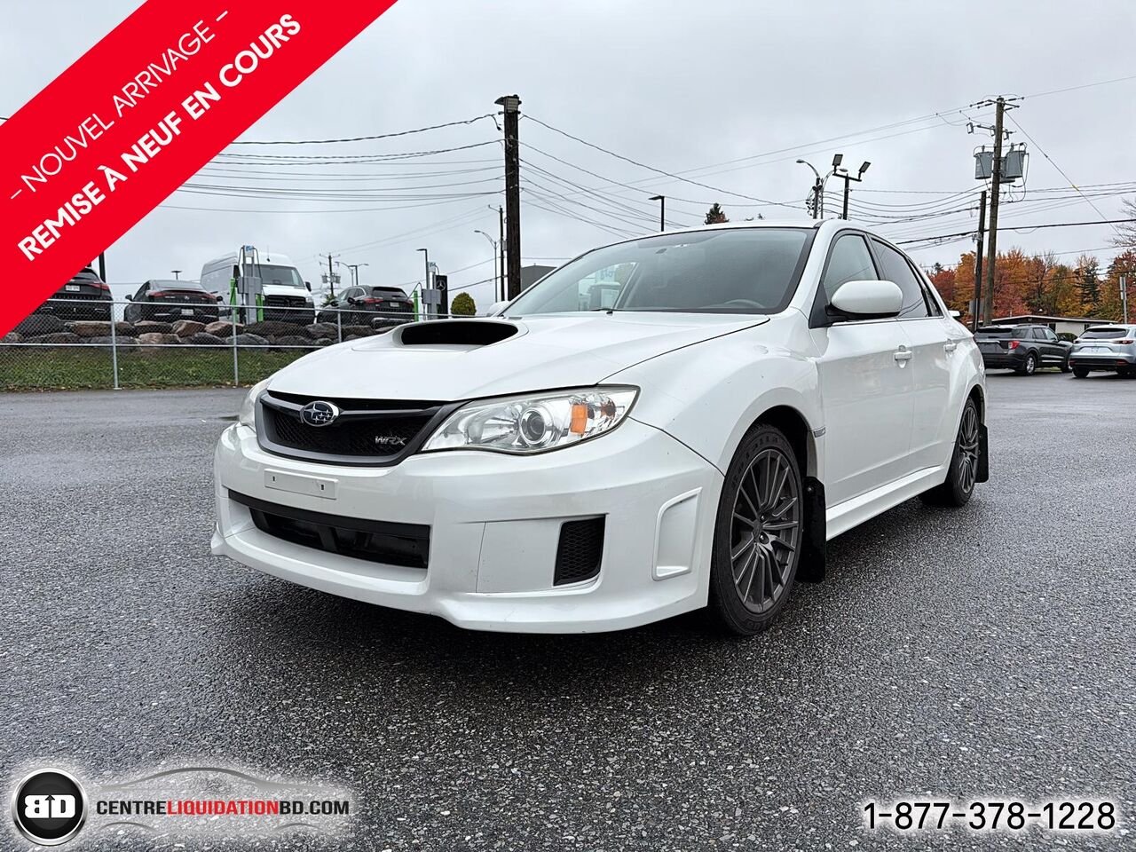 Subaru WRX SEDAN | BD0456 2013 Blanc Granby - photo #0