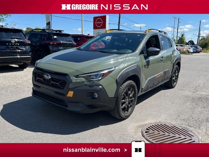 Subaru Crosstrek BA6398 | Wilderness AWD 1 PROPRIO 0 ACCIDENT VÉHICULE RARE 2024 Vert Laval - photo #7