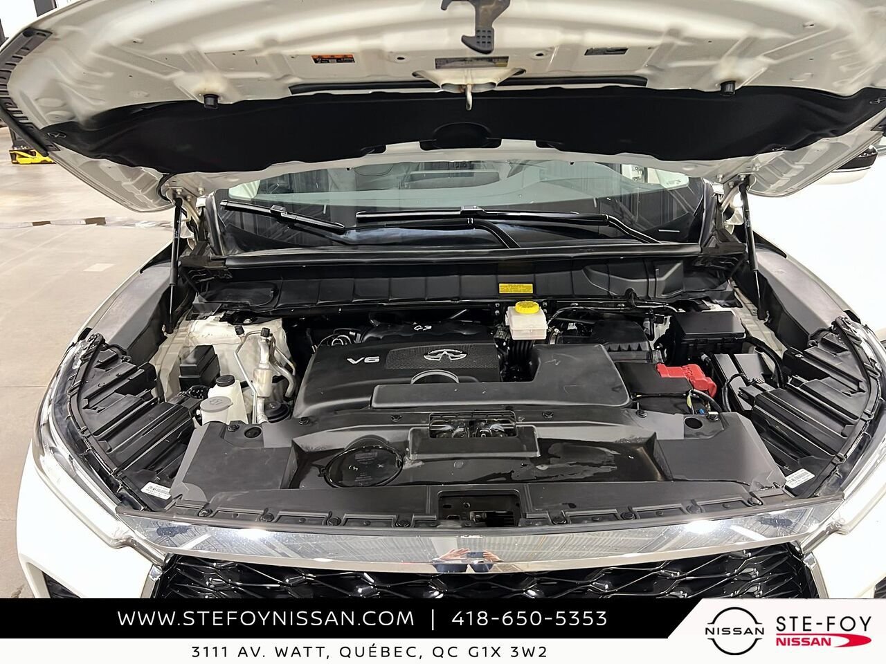 INFINITI QX60 PURE 2024 Blanc Ste-Foy - photo #6
