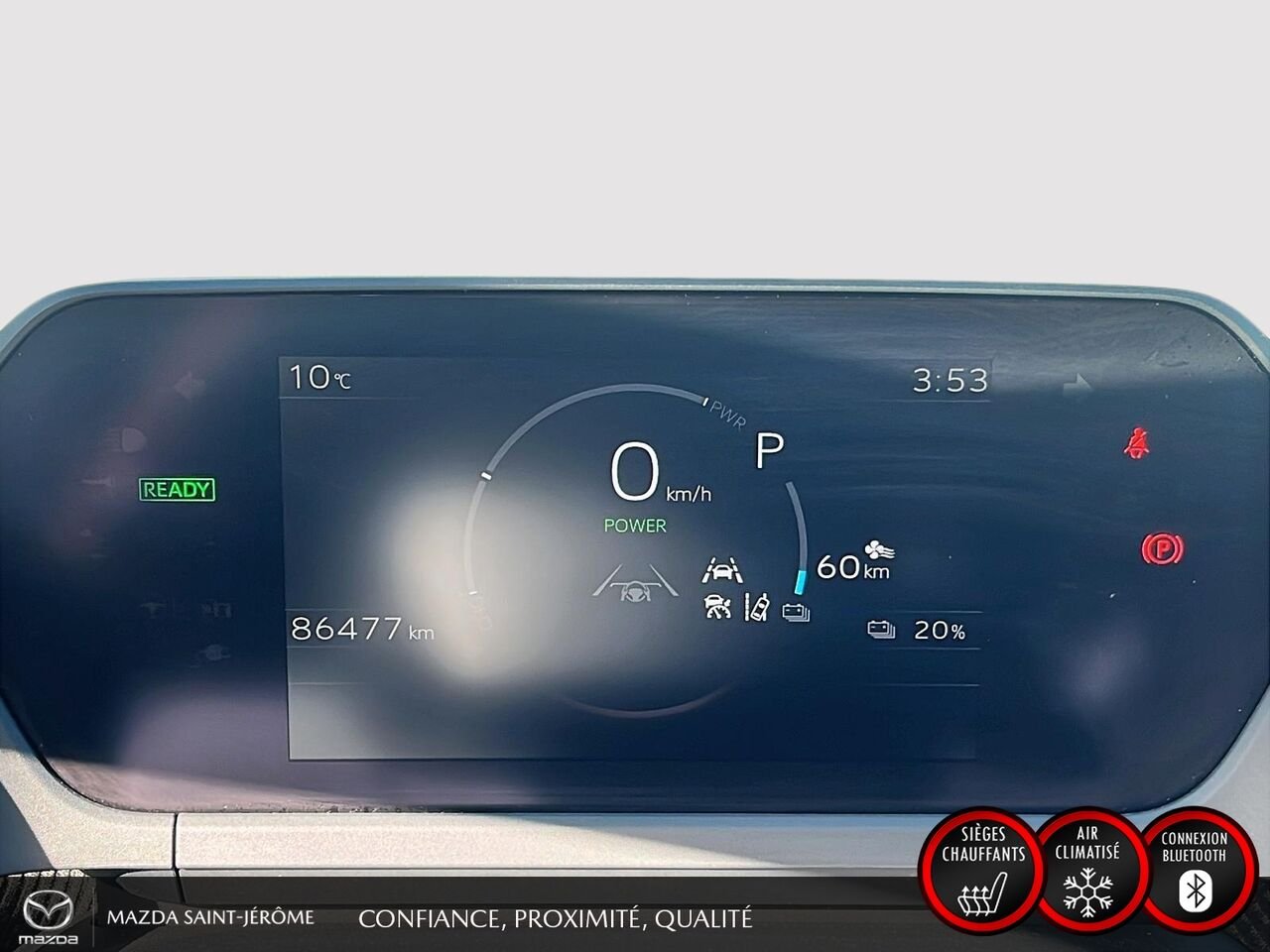 Subaru Solterra AWD | 100 % ÉLECTRIQUE | APPLE CARPLAY | EYESIGHT | DÉMARREUR À DISTANCE 2023 Blanc Saint-Jérôme - photo #16
