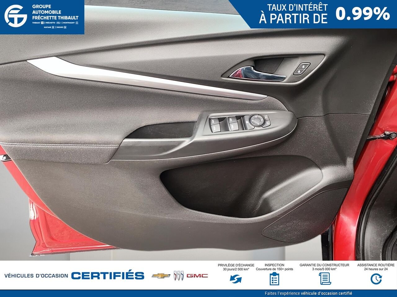 CHEVROLET BOLT EUV L Traction avant 4 portes LT 2023 Rouge Montmagny - photo #9