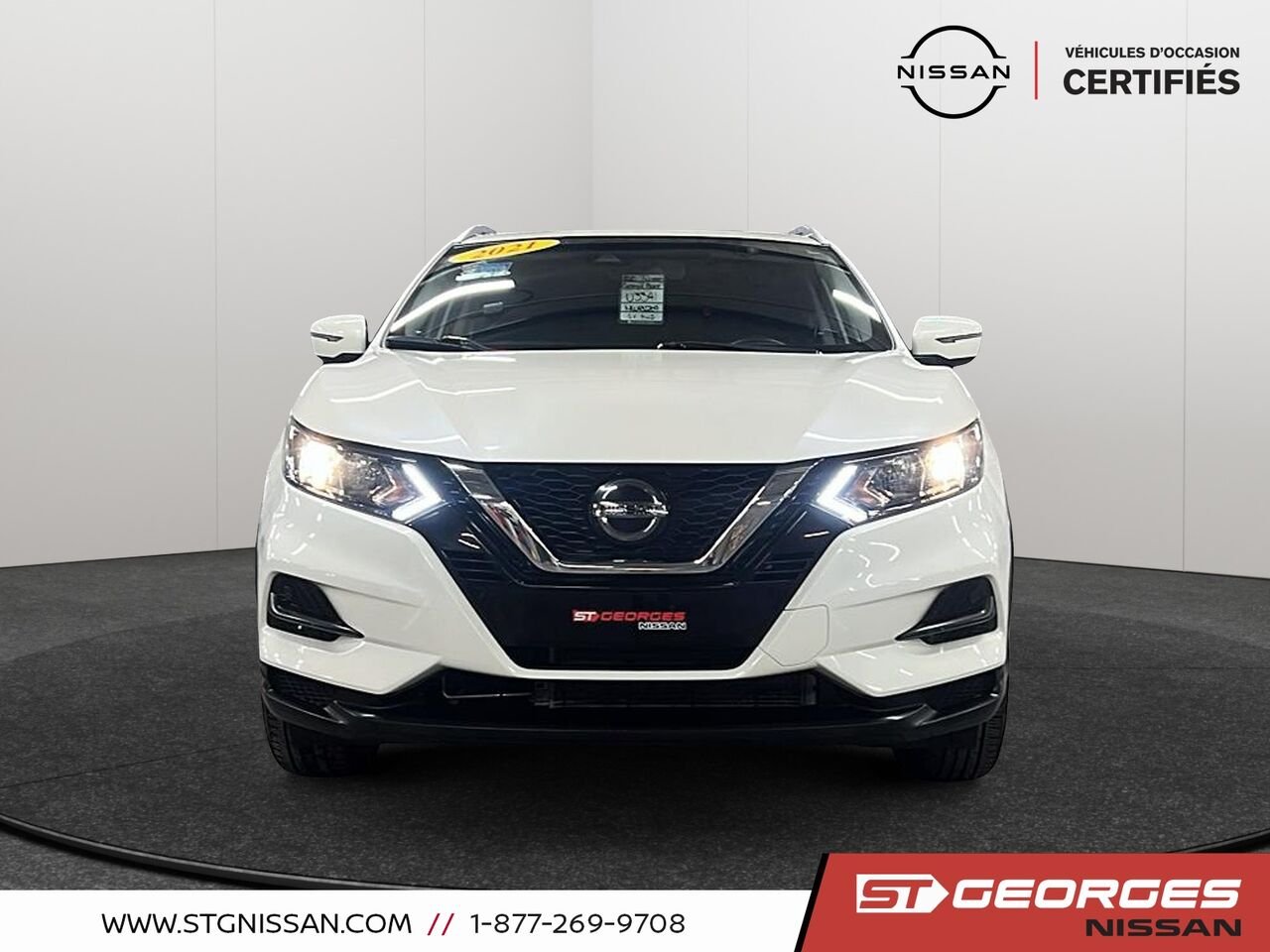 2021 Nissan Qashqai White Saint-Georges - photo #1