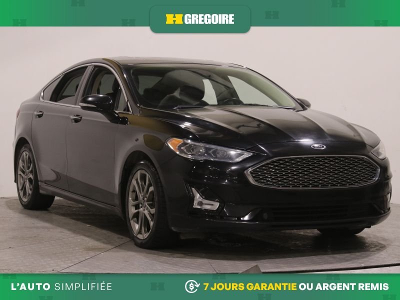 2019 Ford Fusion Black Saint-Eustache - photo #0