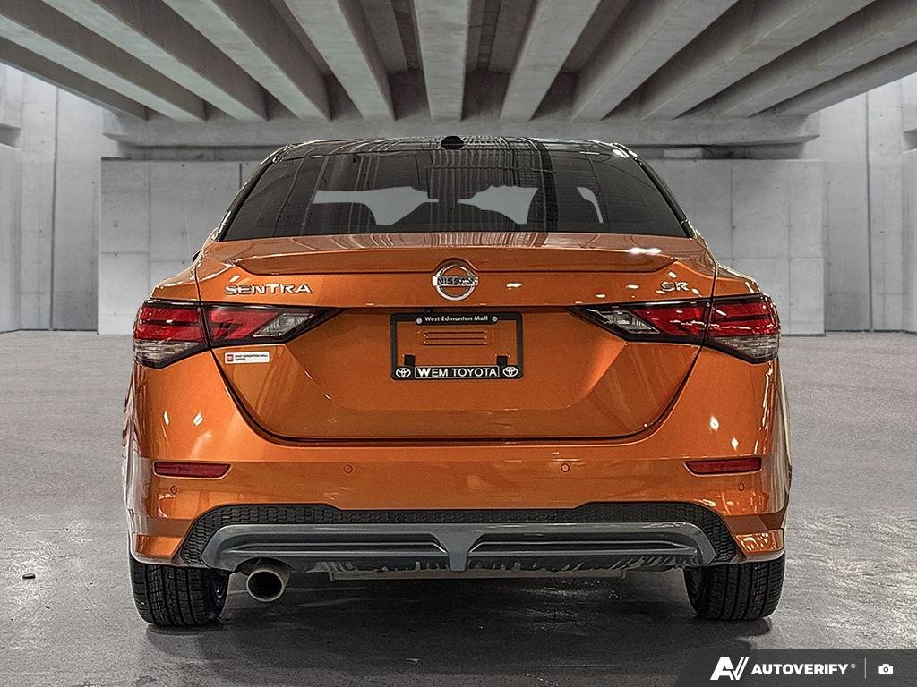 2023 Nissan Sentra 2601202A | SR CVT Orange Edmonton - photo #4
