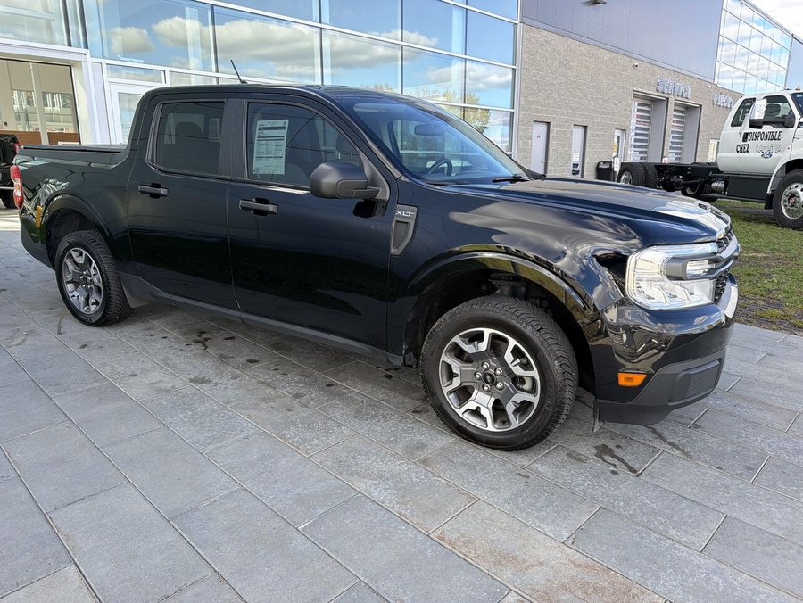 2022 Ford Maverick XLT 2.0L ** AWD ** ESN. REMORQUAGE 4K ** CARFAX CLEAN ** Black