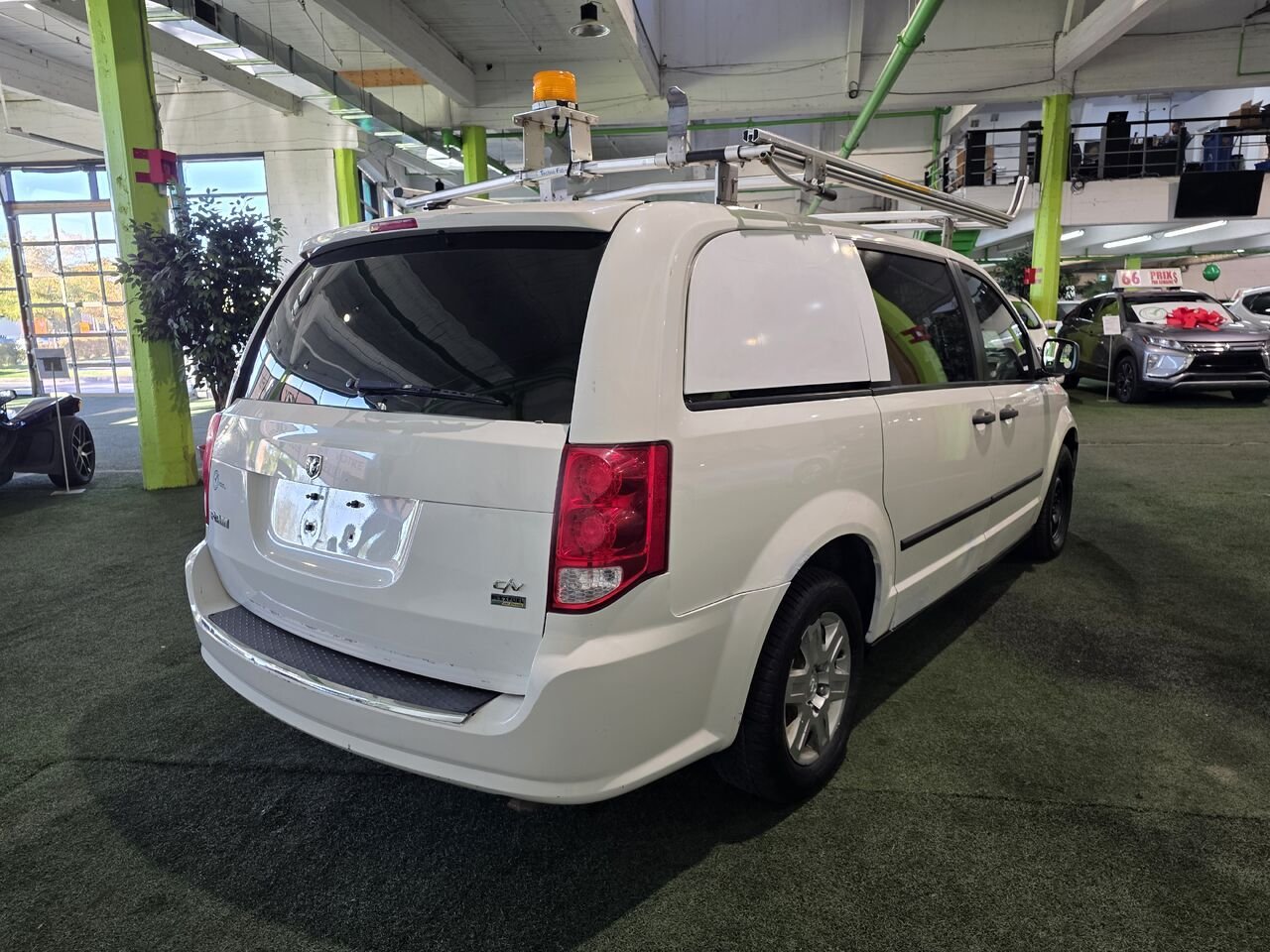 2013 Ram Cargo Van White  - photo #5