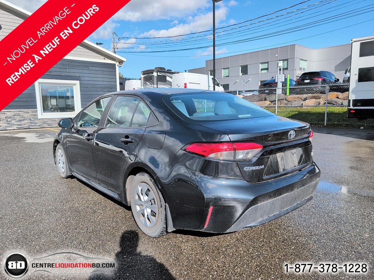 2020 Toyota Corolla L AUTOMATIQUE | BD0428 Black Granby - photo #7