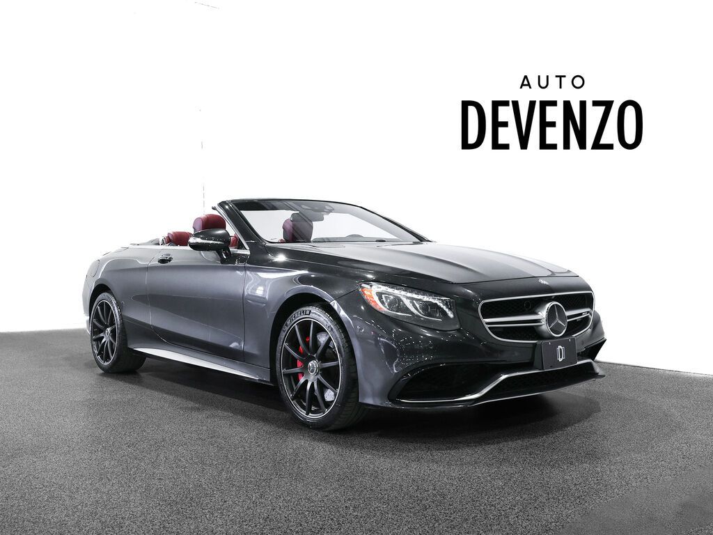 Gray 2017 Mercedes-Benz S-Class Convertible All-Wheel Drive 7-Speed Automatic