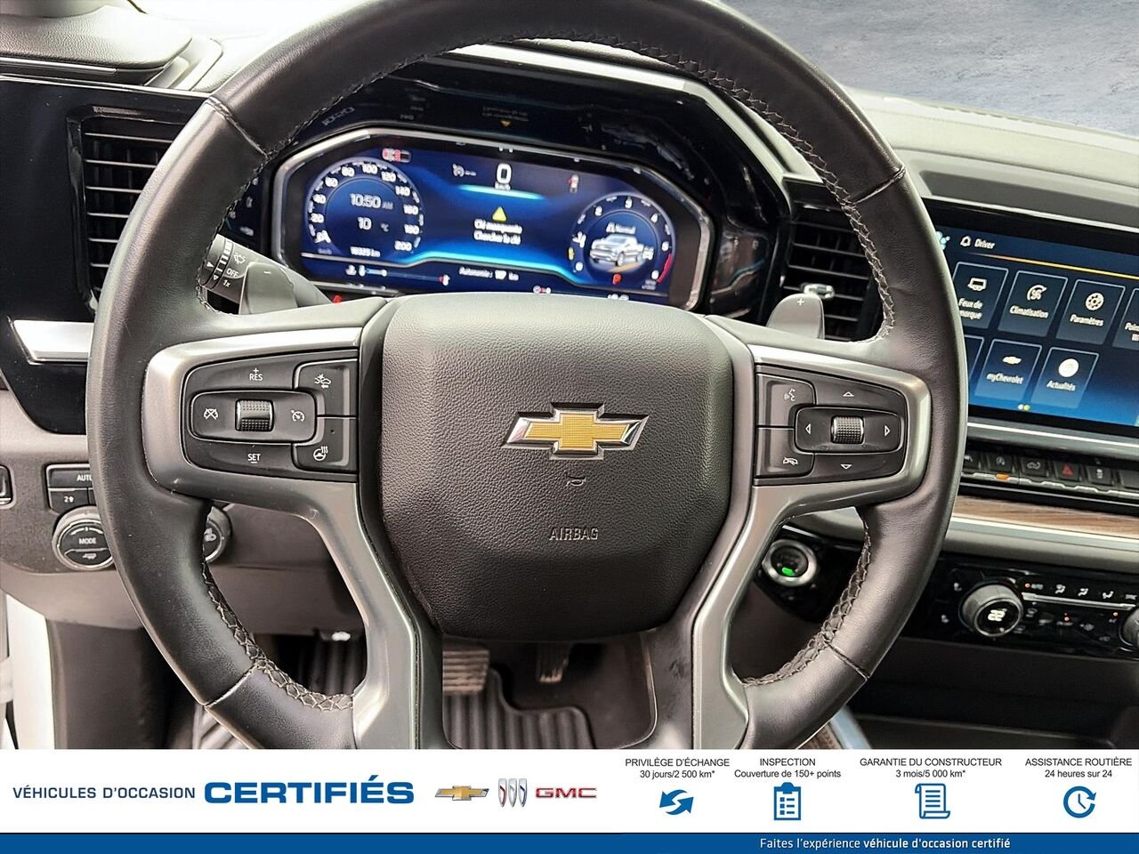 2025 CHEVROLET SILVERADO LT cabine multiplace 4RM 157 po White Montmagny - photo #10