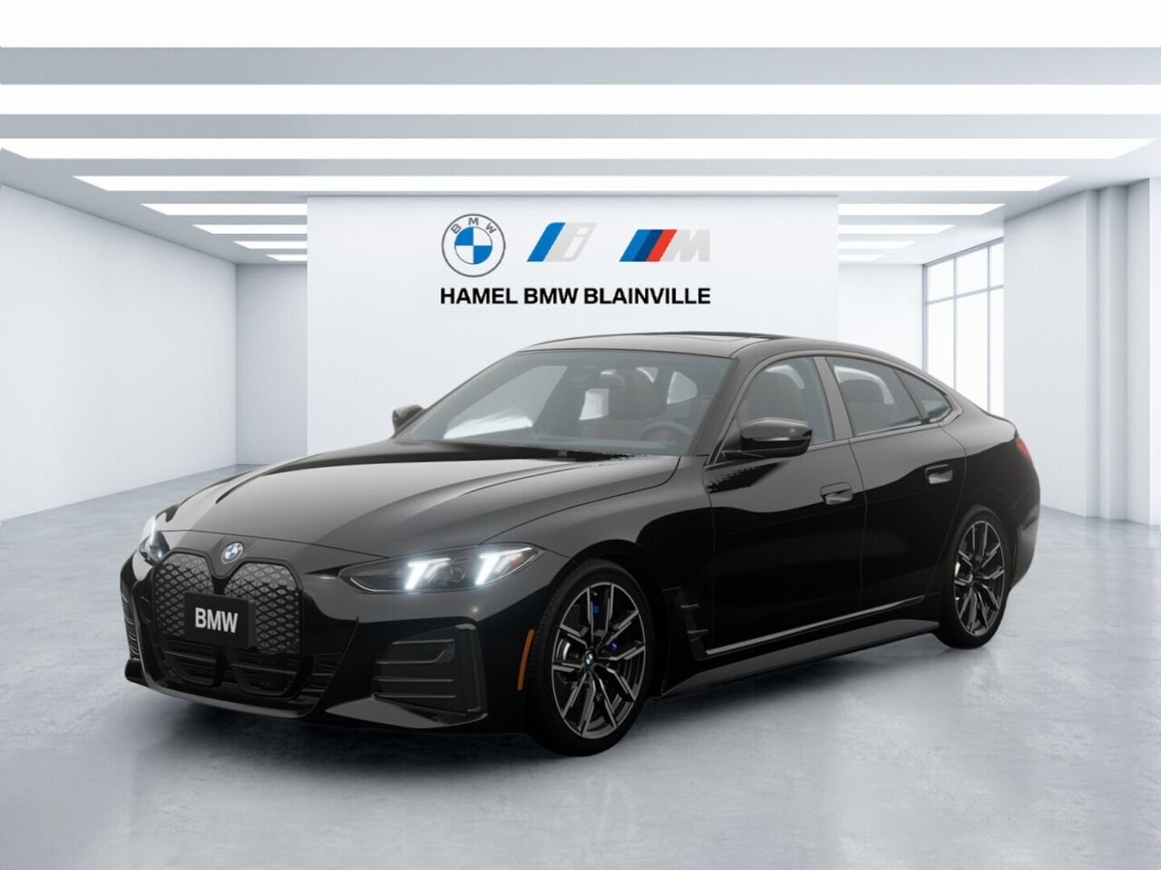 2026 BMW i4 eDrive40 Black Sapphire Metallic Blainville - photo #0