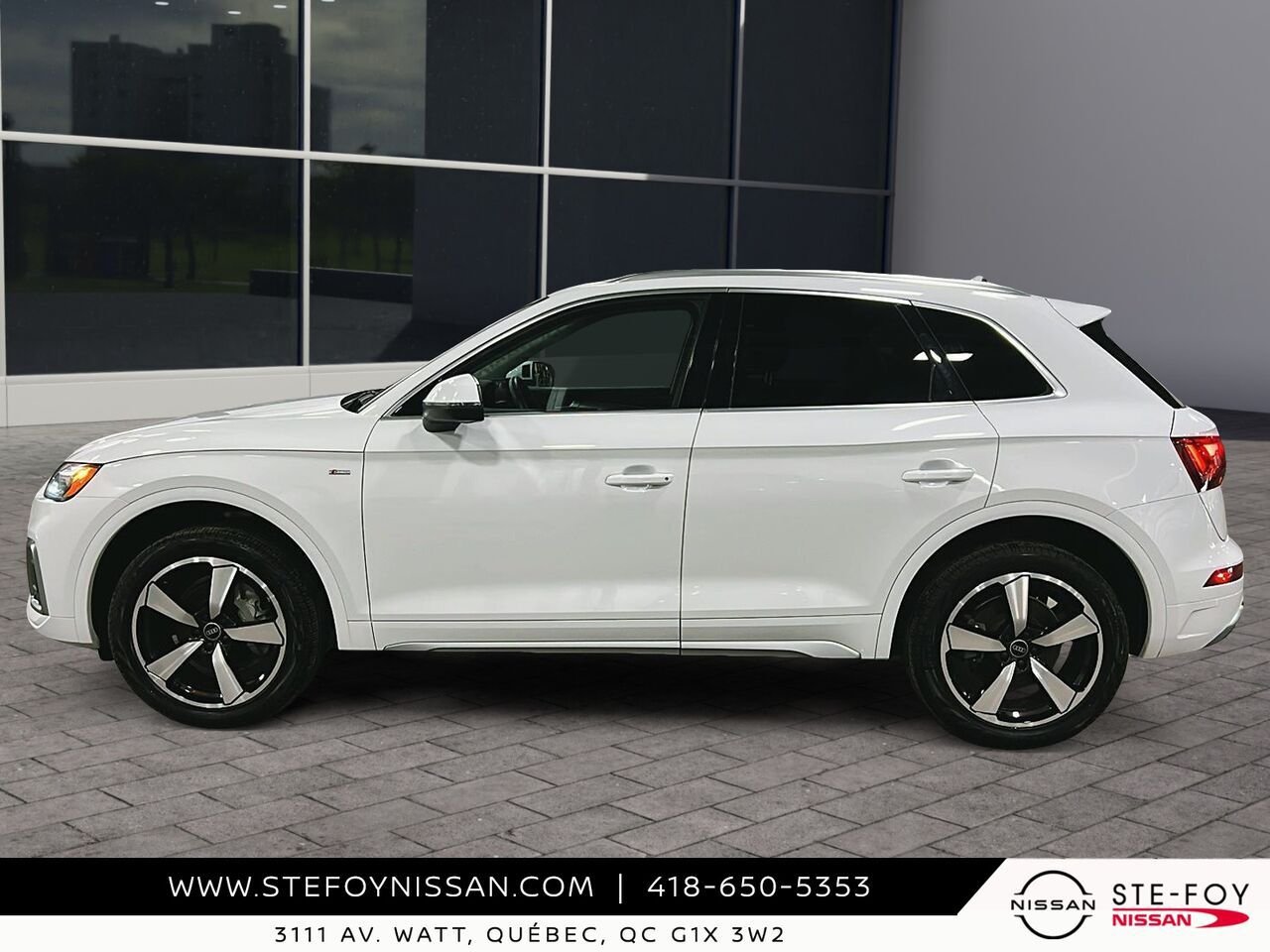 Audi Q5 PROGRESSIV 45 2024 Blanc Ste-Foy - photo #4