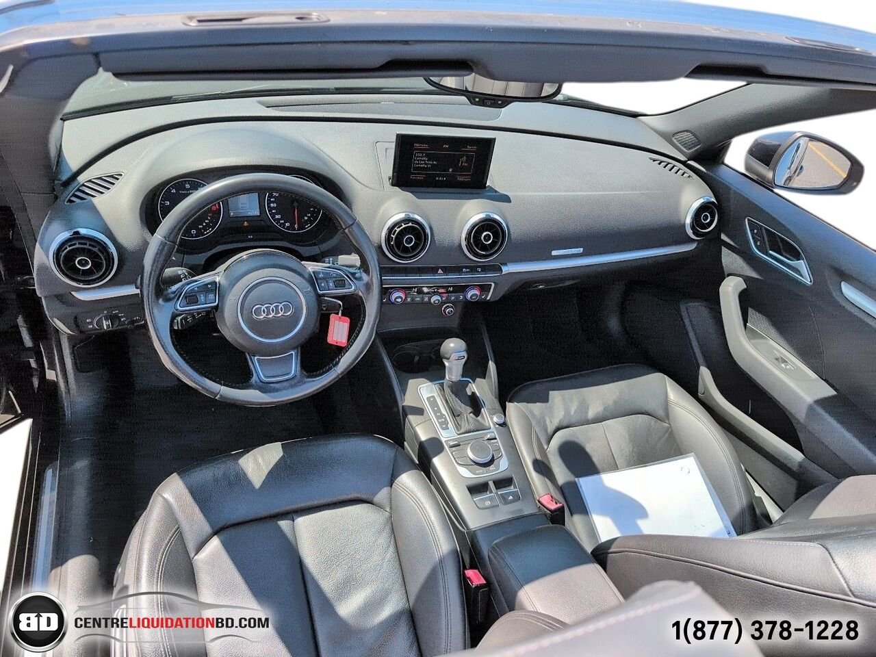 2015 Audi A3 2.0T Progressiv TSI QUATTRO CONVERTIBLE | BD0240 Black Granby - photo #15