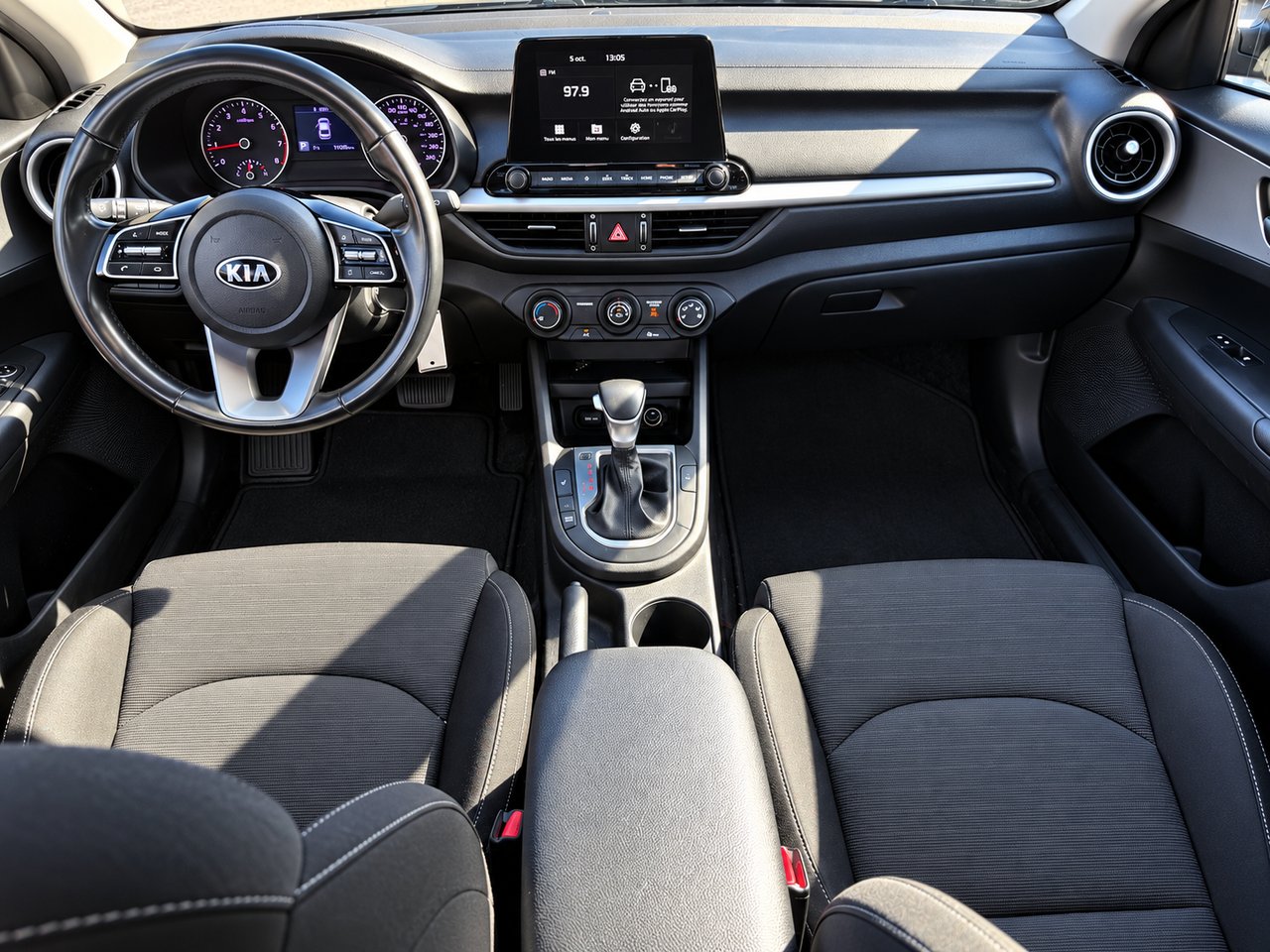 Kia Forte LX 2021 Noir Châteauguay - photo #6