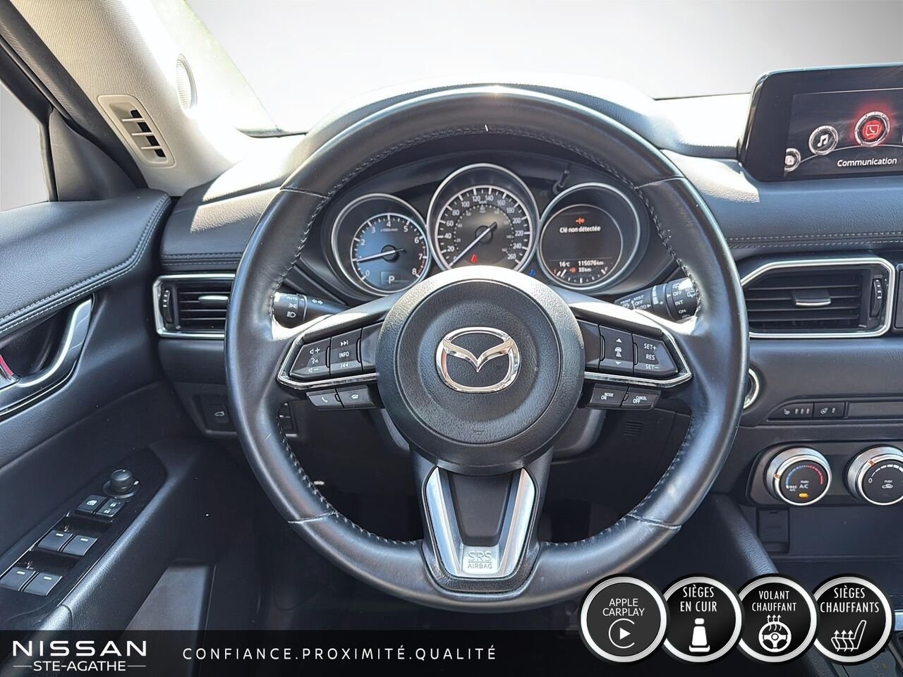 Mazda CX-5 GS | AWD | SIMILICUIR | SIÈGES ET VOLANT CHAUFFANTS 2020 Blanc Saint-Jérôme - photo #10