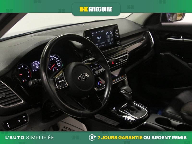 Kia Seltos 822928 | EX AWD AUTO AC CUIR TOIT MAGS CAM RECUL BLEUTOOTH 2021 Bleu Laval - photo #11