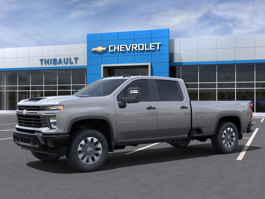 Chevrolet Silverado 2500HD Personnalisée 2025 Gris sterling métallisé