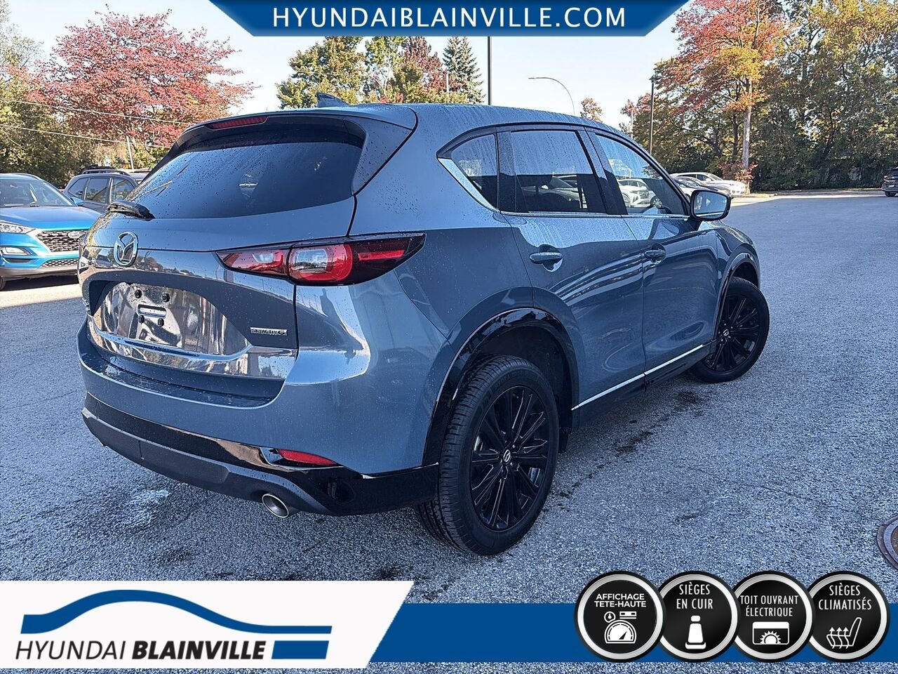 2023 Mazda CX-5 Grey Blainville - photo #3
