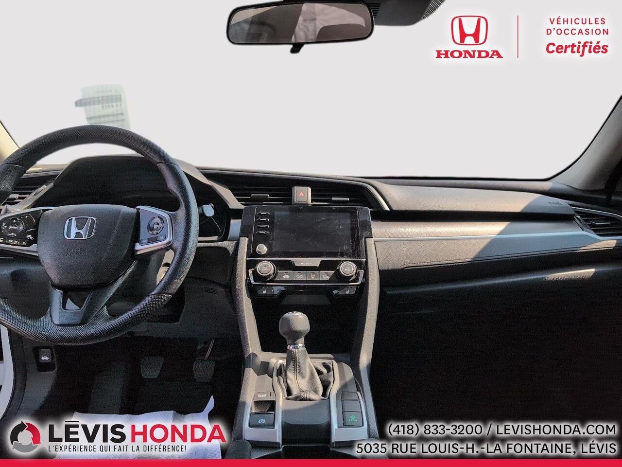 2019 Honda Civic LX LX BM White Lévis - photo #18