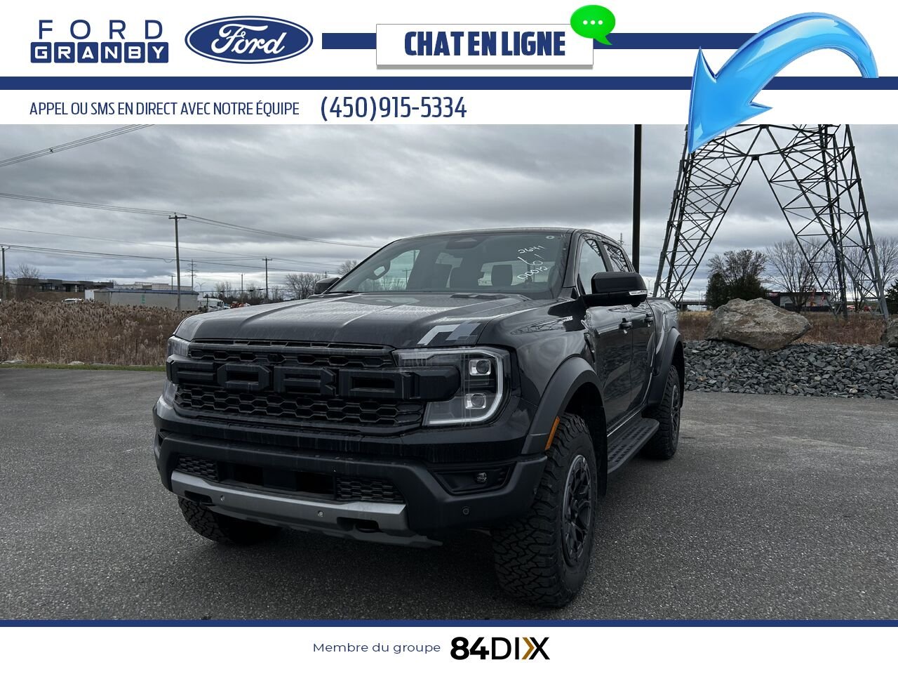 Ford RANGER 2024 Noir Granby - photo #35