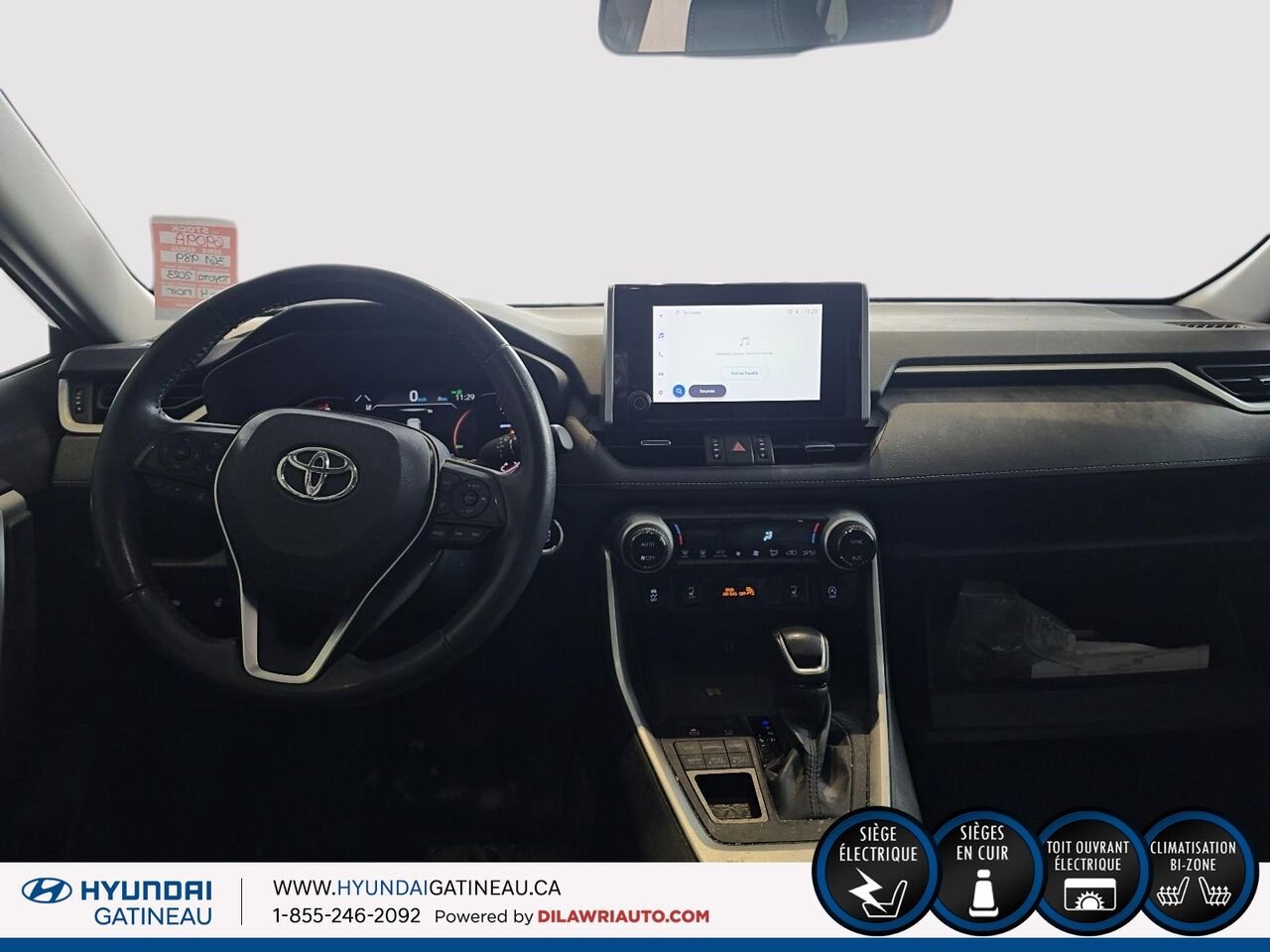 2023 Toyota RAV4 Black Gatineau - photo #8