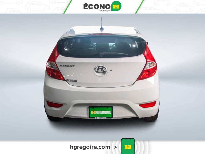 2016 Hyundai Accent White Saint-Eustache - photo #5