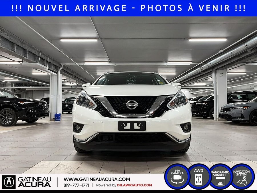 Nissan Murano *** UN PROPRIO + CLEAN CARFAX *** 2018 Blanc