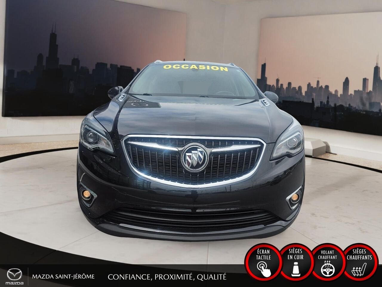 Buick Envision Essence | CUIR | AWD | 2019 Noir Saint-Jérôme - photo #2