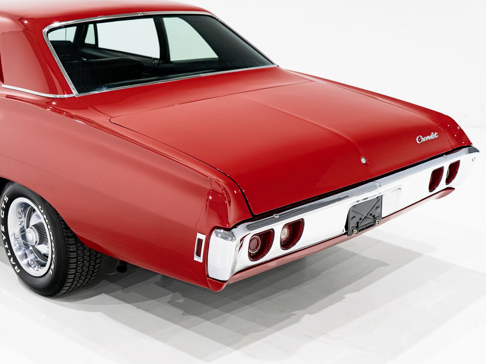 Chevrolet Biscayne **PRIX EN USD** L36 4 speed GM Canada paperwork 1968 Rouge Montréal - photo #27