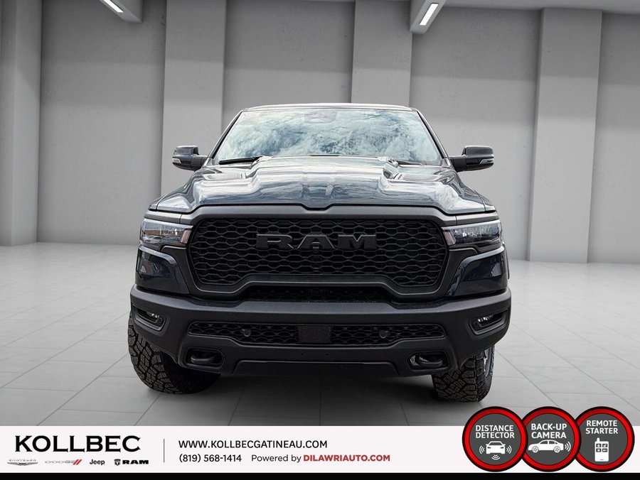 2026 RAM 1500 Rebel cabine d'équipe 4x4 caisse de 5 pi 7 po Forged Blue Metallic