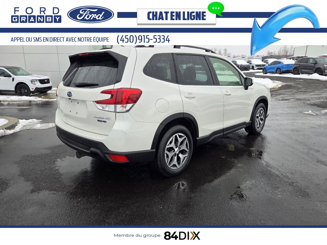 Subaru Forester 2023 Blanc Granby - photo #6