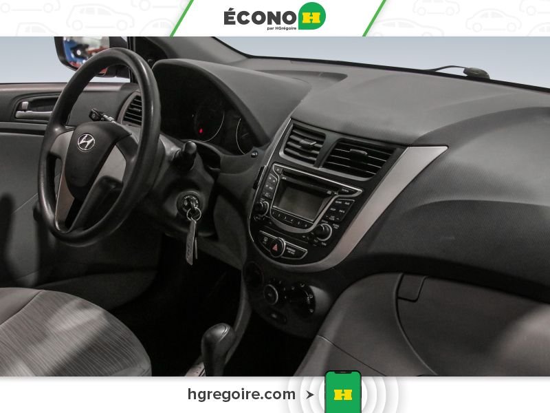 Hyundai Accent 822549 | LE AUTO A/C GR ELECT 2016 Gris Laval - photo #20
