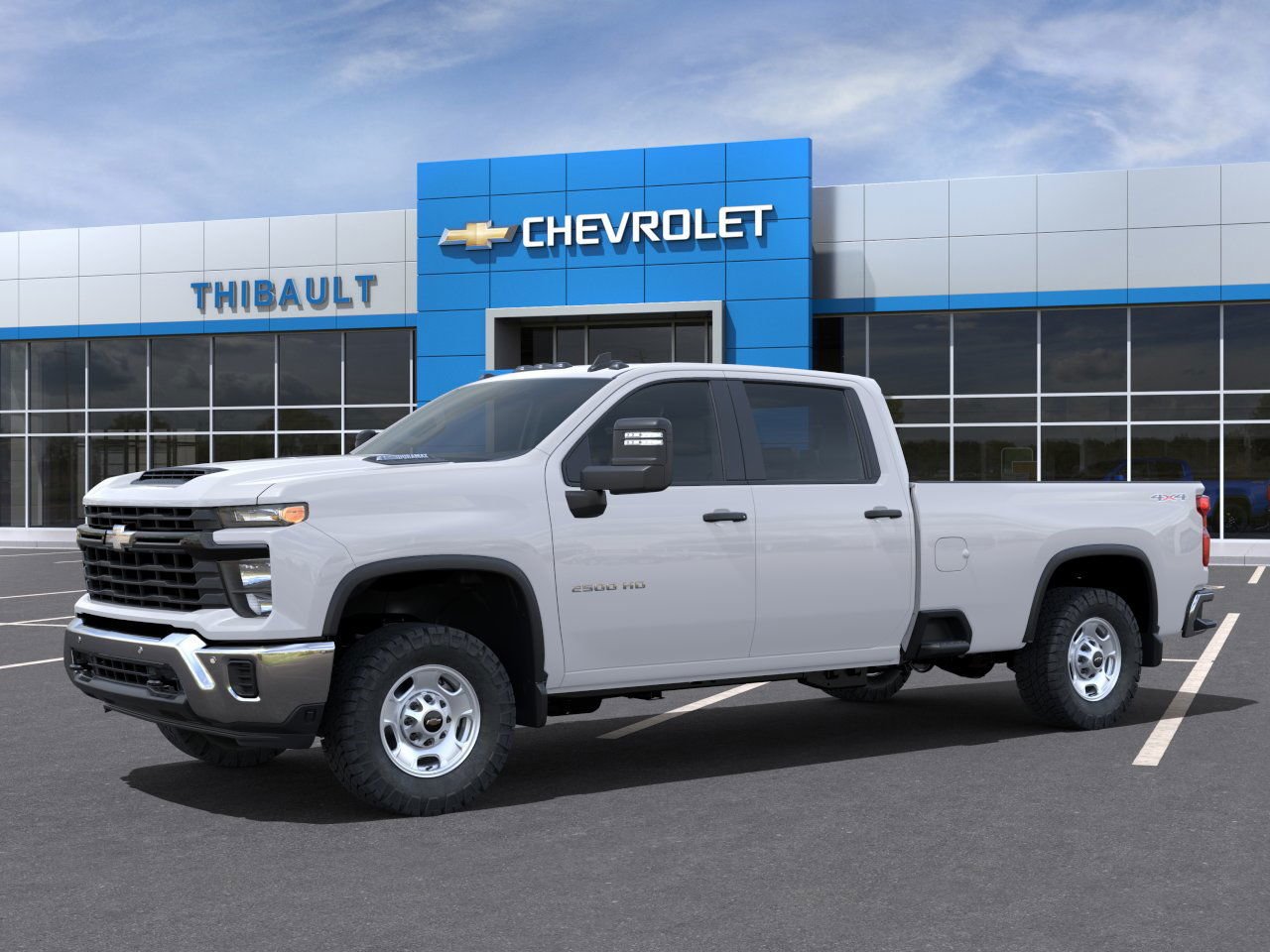Chevrolet Silverado 2500HD Camion de travail 2025 Blanc sommet Saint-Eustache - photo #1